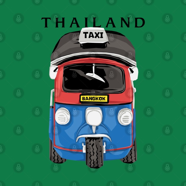 Tuk Tuk Bangkok by KewaleeTee