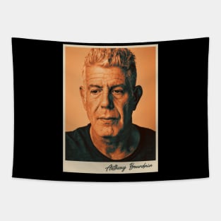 Anthony Bourdain Vintage Tapestry