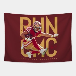 Christian McCaffrey Run CMC Tapestry