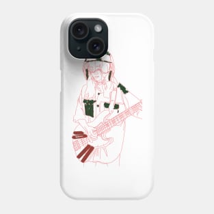 Bass Girl `` WARZONE '' Phone Case