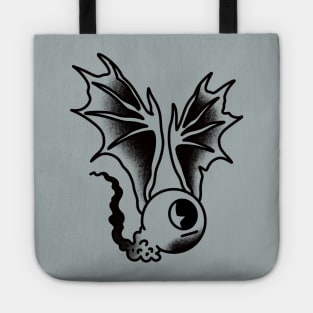 Flying eyeball Tote