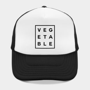 Vegetable Boxed (Black) Hat