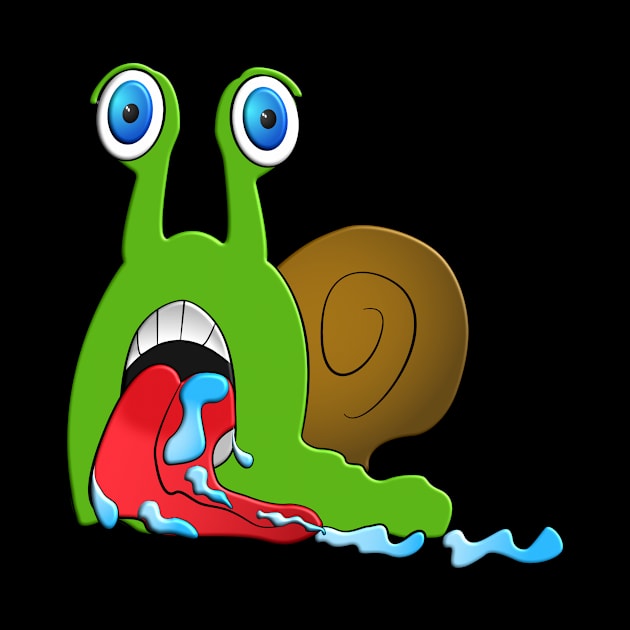Snail Shell Cartoon Animal Snails by Monstershirts
