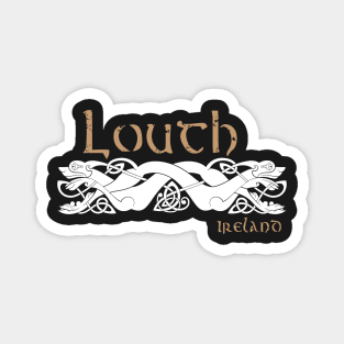 County Louth, Celtic Design, Ireland Magnet