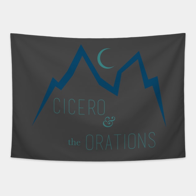 Cicero Mountains Tapestry by ciceroandtheorations