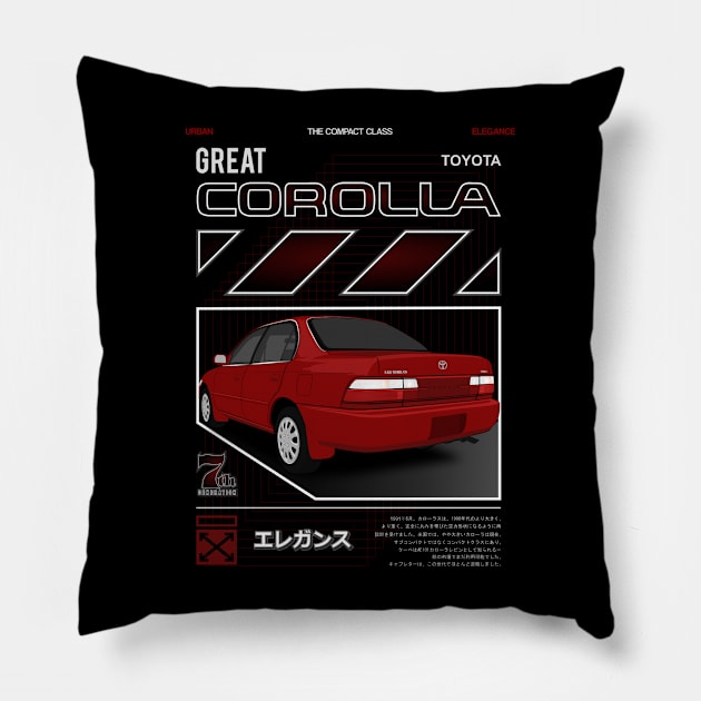 great corolla Pillow by simamba21