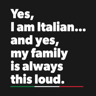 Italia product - Funny Italian Family print T-Shirt