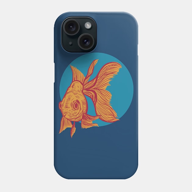 Wish a wish from the Goldfish Phone Case by SosiCreatesArt