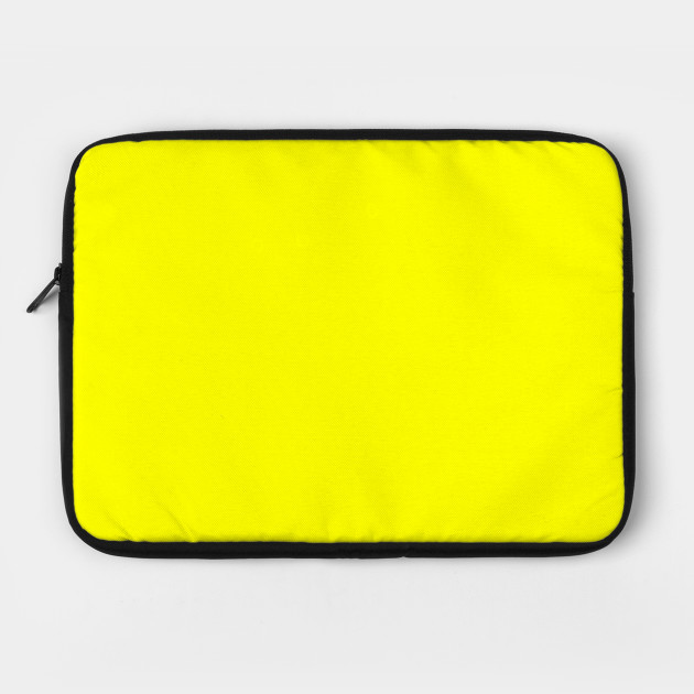 yellow laptop case
