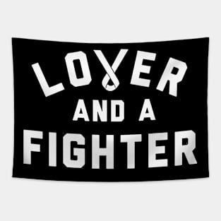 Lover And A Fighter Tapestry