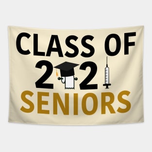 Class of 2021 Seniors Humor Graduation Tapestry