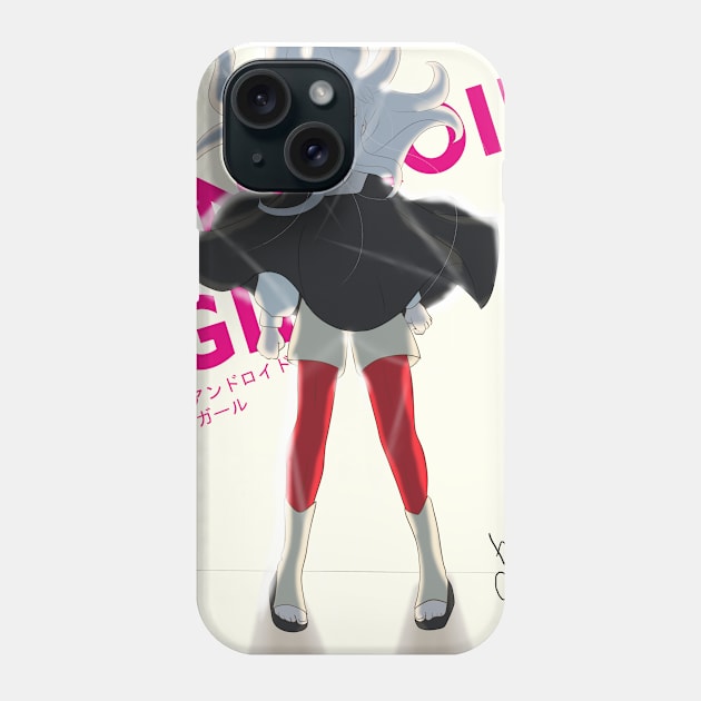 Android Girl Phone Case by Dream Castle by Casty Maat