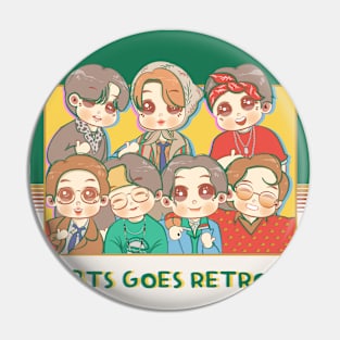 BTS Goes Retro Season Greeting 2021 Pin