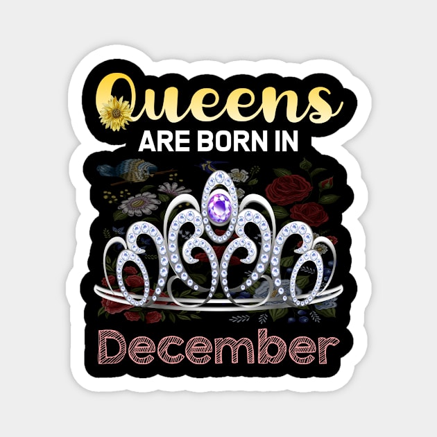 Queen Diadem December Magnet by symptomovertake