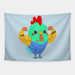 The Powerful Chicken Tapestry