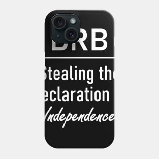 Stealing the Declaration of Independence Phone Case