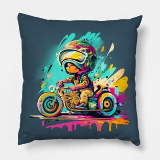 Kids Motorcycle Pillow