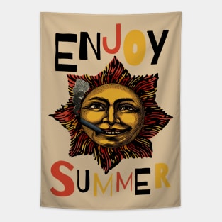 Enjoy Vintage Summer Tapestry
