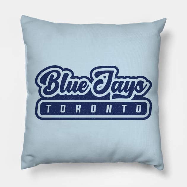 Toronto Blue Jays 02 Pillow by Karambol