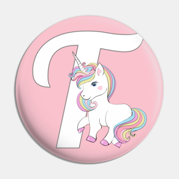 unicornletter t unicorn pin teepublic