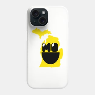 Michigan States of Happynes- Michigan Smiling Face Phone Case