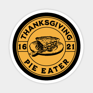 Thanksgiving - Pie Eater Magnet