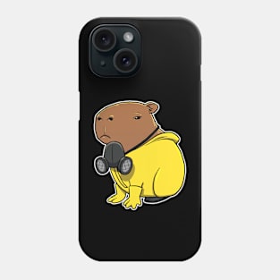 Capybara Hazmat Suit Phone Case