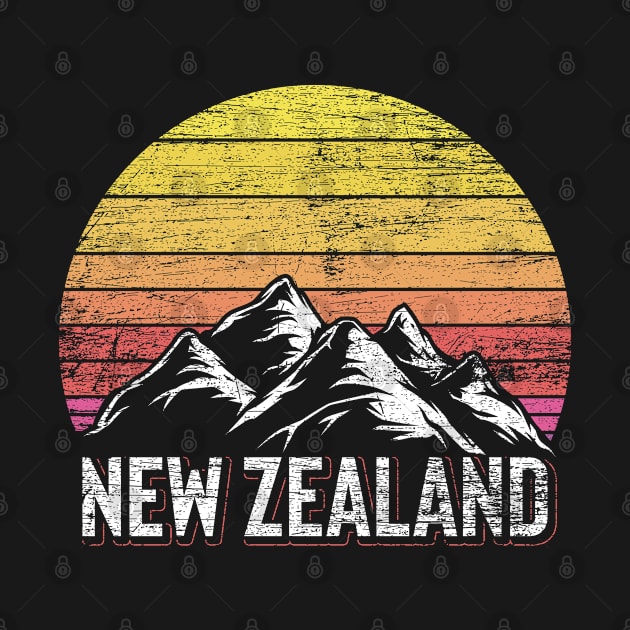 New Zealand retro grunge country by ShirtsShirtsndmoreShirts