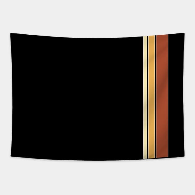 Retro Stripes 2 Tapestry by rayraynoire