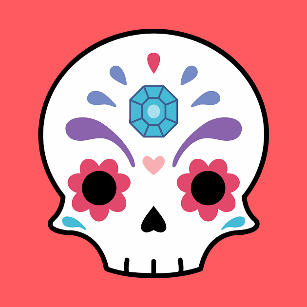 Sugar skull diamond by Laura_Nagel