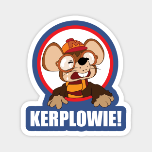 Kerplowie! Albert Mouse Magnet