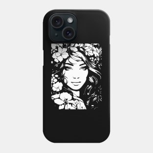 beautiful woman Phone Case