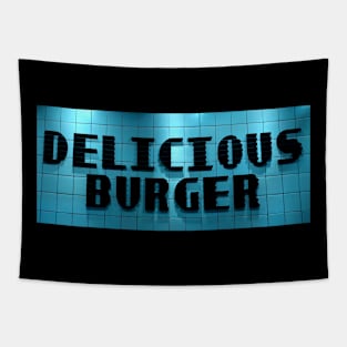 Delicious Burger Tapestry