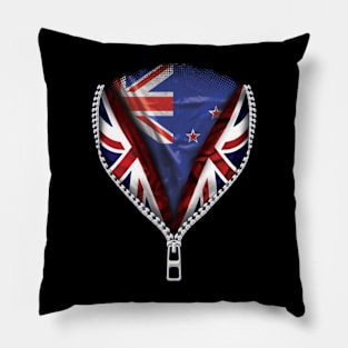 New Zealander Flag  New Zealand Flag zipped British Flag - Gift for New Zealander From New Zealand Pillow