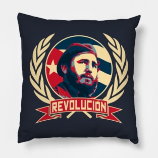 Fidel Castro Revolucion Pillow