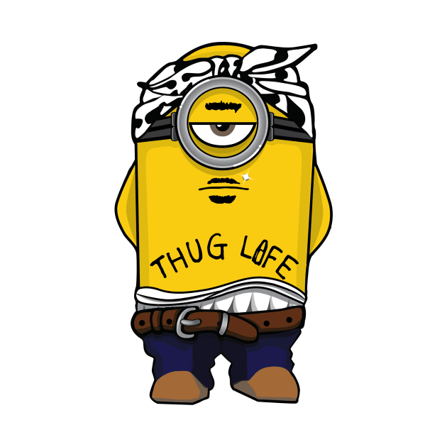 Minion Thug Life by WigleyAve