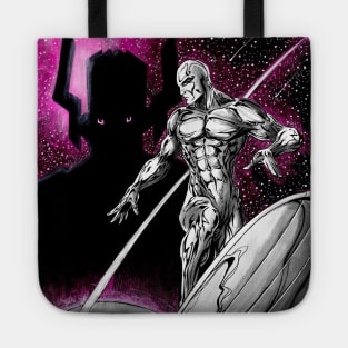 Silver Surfer and Galactus Tote