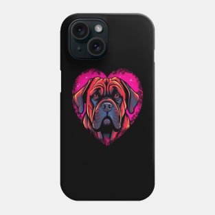 English Mastiff Valentine Day Phone Case