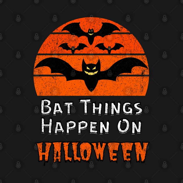 Bat Things Happen On Halloween, Bat Pun by HyperactiveGhost