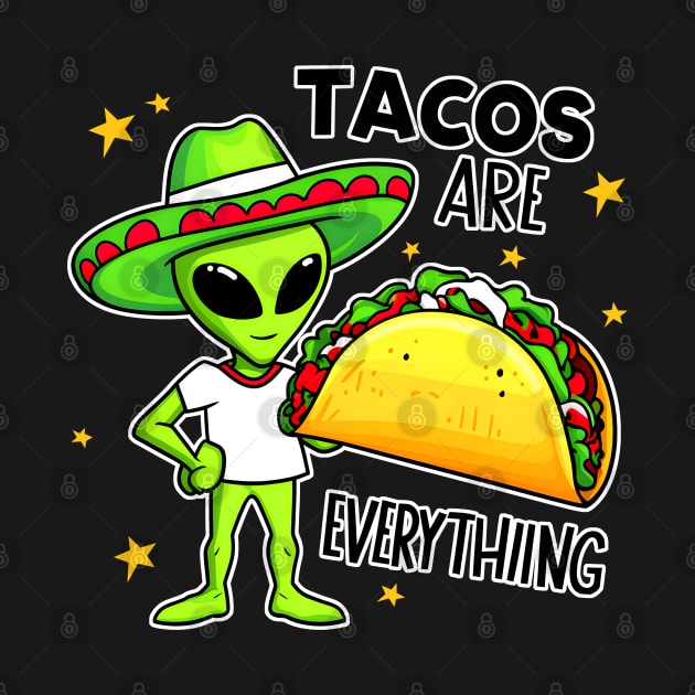 Aliens love tacos in the universe. by KENG 51