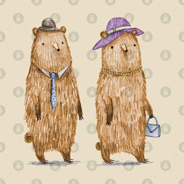 Bear Couple by Sophie Corrigan