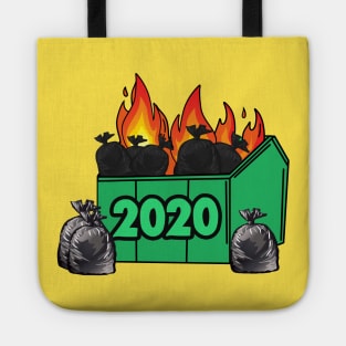 2020 Dumpster Fire Trash - Worst Year Ever Tote