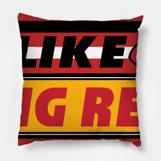 I Like Big Red KC Coach Pillow