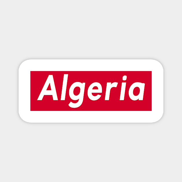 Algeria Magnet by lounesartdessin