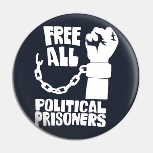 FREE ALL POLITICAL PRISONERS Pin