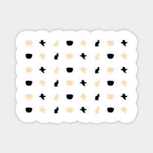 Spooky pattern Magnet