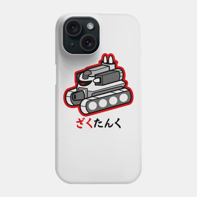 Zaku Tank Phone Case by Johnitees