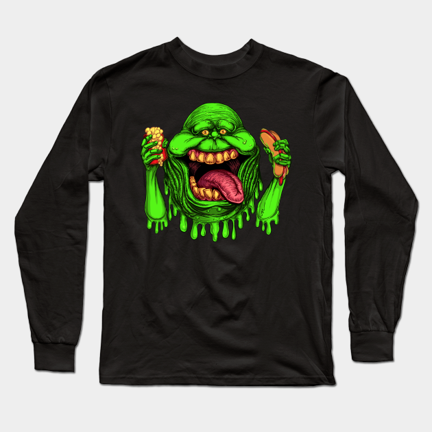 Slimer - Ghostbusters - Long Sleeve T-Shirt | TeePublic