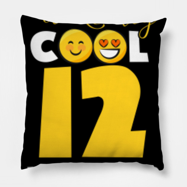 Kids Emojicon 12th Birthday Gifts 12 Year Old Girls T Shirt