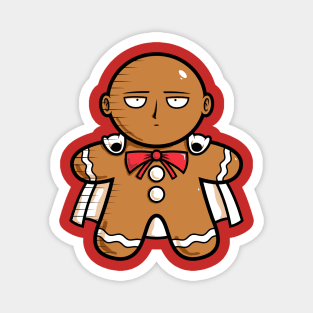 One Gingerbread Man Magnet
